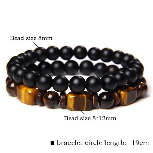 Tiger Eye Hematite Courage Bracelet