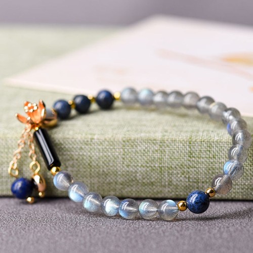 Moonstone Lazurite Healing Bracelet Moonstone Lazurite Healing Bracelet