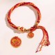 Chinese Zodiac Koi Fish Protection Reincarnation Knot Bracelet