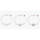 925 Sterling Silver Hetian Jade Fu Character Luck Bracelet
