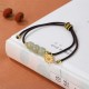 Hetian Jade Bead Lotus Pod Prosperity Bracelet