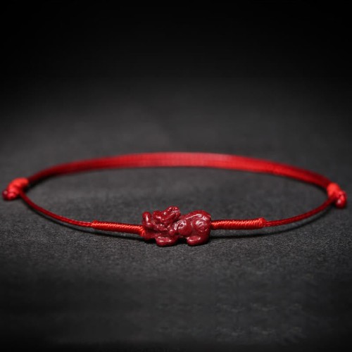 Handmade Plum Blossom PiXiu Lotus Koi Fish Bracelet Handmade Plum Blossom PiXiu Lotus Koi Fish Bracelet