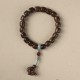 Agarwood Copper Coin Auspicious Cloud Calm Bracelet Agarwood Copper Coin Auspicious Cloud Calm Bracelet