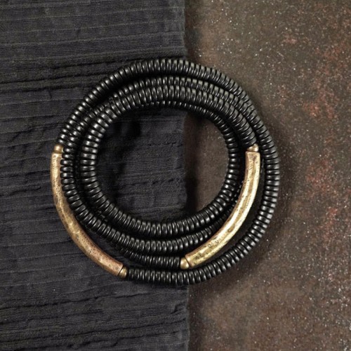 Ebony Copper Balance Multilayered Bracelet Ebony Copper Balance Multilayered Bracelet
