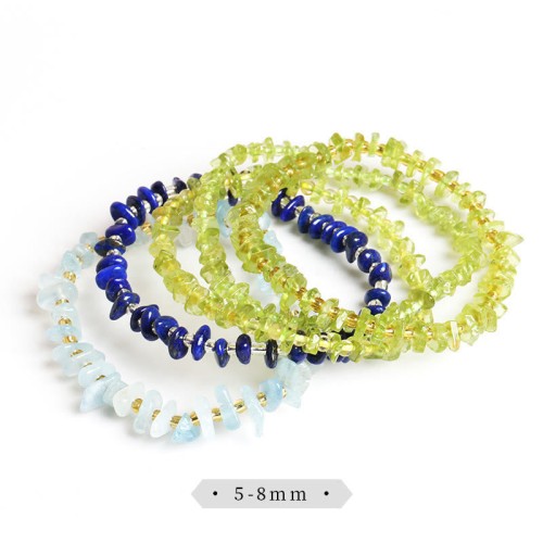 Irregular Shape Stone Crystal Meditation Balance Bracelet Irregular Shape Stone Crystal Meditation Balance Bracelet