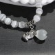 Cat Eye PiXiu Support Triple Wrap Bracelet