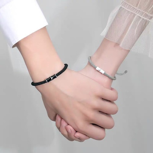 Bamboo Pattern Healing Couple Rope Bracelet