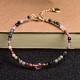 Colorful Tourmaline Strawberry Quartz Positive Love Bracelet Colorful Tourmaline Strawberry Quartz Positive Love Bracelet