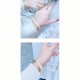 Feather Heart Sutra Engraved Copper Cuff Bracelet Feather Heart Sutra Engraved Copper Cuff Bracelet