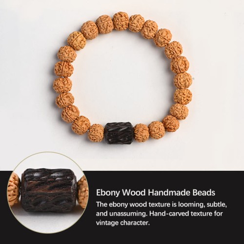 Rudraksha Bodhi Seed Wealth Auspiciousness Bracelet Rudraksha Bodhi Seed Wealth Auspiciousness Bracelet
