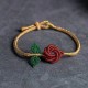 Rose Flower Peace Knot Handmade Luck Bracelet Rose Flower Peace Knot Handmade Luck Bracelet