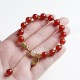 Red Agate Hetian Jade Confidence Charm Bracelet Red Agate Hetian Jade Confidence Charm Bracelet