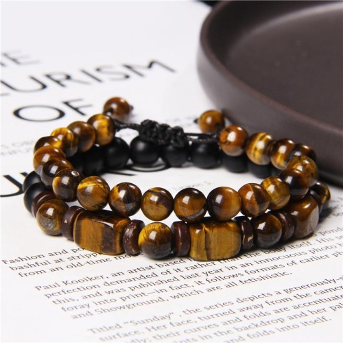 Tiger Eye Hematite Courage Bracelet
