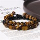 Tiger Eye Hematite Courage Bracelet