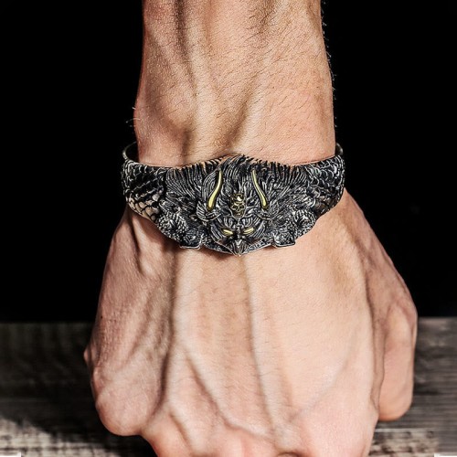 Tibetan Garuda Bird Wisdom Protection Bangle Tibetan Garuda Bird Wisdom Protection Bangle