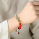 Cinnabar Jade Blessing Bracelet Cinnabar Jade Blessing Bracelet