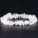 Natural White Crystal Lotus Healing Bracelet
