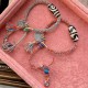 Tibetan Om Mani Padme Hum Silver Dzi Bead Protection Bracelet Tibetan Om Mani Padme Hum Silver Dzi Bead Protection Bracelet