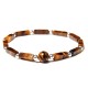 Amethyst Tiger Eye Balance Bracelet Amethyst Tiger Eye Balance Bracelet