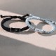 Bamboo Pattern Healing Couple Rope Bracelet