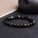 Gold Sheen Obsidian Black Tourmaline Wealth Bracelet Gold Sheen Obsidian Black Tourmaline Wealth Bracelet