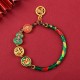 Tibetan Gourd Fortune Happiness Lion Wealth Bracelet