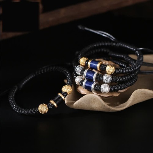 999 Sterling Silver Copper Coin Balance Bracelet 999 Sterling Silver Copper Coin Balance Bracelet