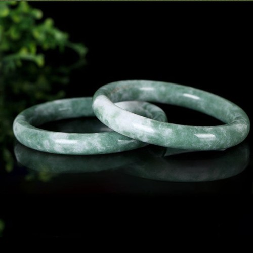 Natural Jade Luck Abundance Bangle Natural Jade Luck Abundance Bangle