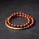 Red Jasper Moss Agate Black Obsidian Peace Bracelet Red Jasper Moss Agate Black Obsidian Peace Bracelet
