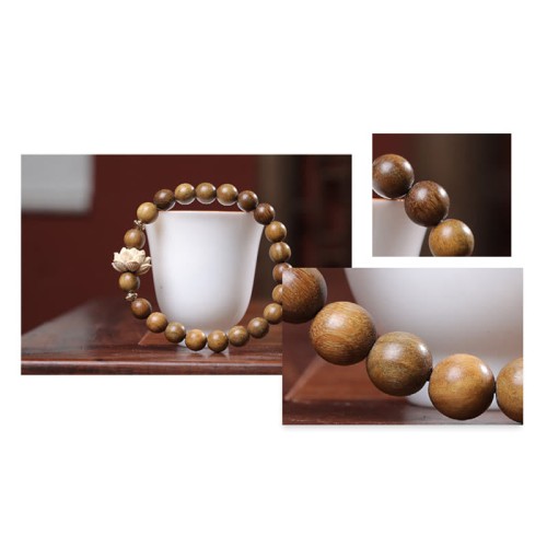 Green Sandalwood Boxwood Lotus Soothing Bracelet Green Sandalwood Boxwood Lotus Soothing Bracelet