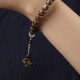 Agarwood Copper Coin Auspicious Cloud Calm Bracelet Agarwood Copper Coin Auspicious Cloud Calm Bracelet