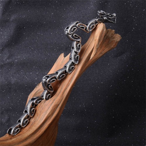 Dragon Titanium Steel Luck Bangle Dragon Titanium Steel Luck Bangle