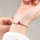 Cinnabar Red Agate Blessing Bracelet