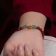 Cinnabar Green Aventurine Luck Blessing Bracelet