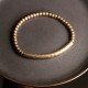 Copper Brass Bead Luck Wealth Bracelet Copper Brass Bead Luck Wealth Bracelet