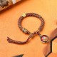 Tibetan Five God of Wealth Amulet Bracelet Tibetan Five God of Wealth Amulet Bracelet