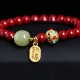 Cinnabar Green Aventurine Fortune Bracelet