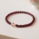 Garnet Strawberry Quartz Calm Bracelet Garnet Strawberry Quartz Calm Bracelet