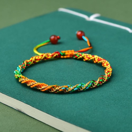 Colorful Rope Zongzi Charm Luck Bracelet Colorful Rope Zongzi Charm Luck Bracelet