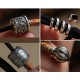 Tibetan Om Mani Padme Hum Double Wrap Bracelet