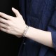 999 Silver Om Mani Padme Hum Peace Bracelet 999 Silver Om Mani Padme Hum Peace Bracelet