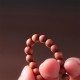 Sandalwood Hetian Jade Protection Double Wrap Bracelet