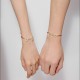 18K Gold Hetian Jade Luck Red Rope Bracelet 18K Gold Hetian Jade Luck Red Rope Bracelet