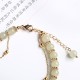 Hetian Jade Peanut Charm Luck Bracelet