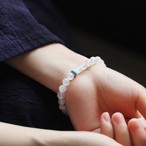 Moonstone Calm Healing Positive Bracelet Moonstone Calm Healing Positive Bracelet