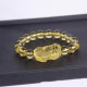 Natural Citrine PiXiu Stretch Bracelet