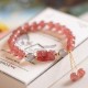 Strawberry Quartz Moonstone PiXiu Love Healing Bracelet Strawberry Quartz Moonstone PiXiu Love Healing Bracelet