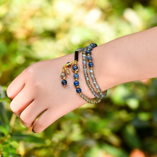 Moonstone Lazurite Healing Bracelet Moonstone Lazurite Healing Bracelet