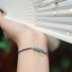 925 Silver Natural Jade Gourd Rutilated Quartz Fu Character Bracelet 925 Silver Natural Jade Gourd Rutilated Quartz Fu Character Bracelet