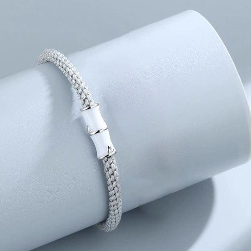 Bamboo Pattern Healing Couple Rope Bracelet